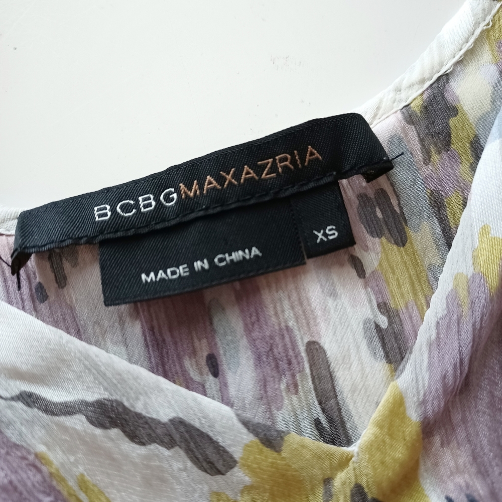 Bcbgmaxazria sleeveless silk top - Picture 6 of 7